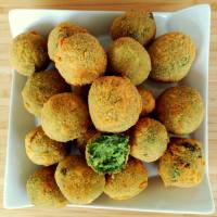 Bocaditos de brócoli y espinacas